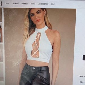 Sexy easy Crop-top - good for the warm weather